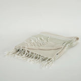 Hilda Soft Cotton Throw Blanket With Fringe Throw Pillows LOOMLAN By LOOMLAN