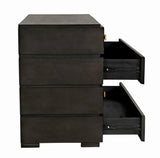 Hofman Wood Black Dresser Dressers LOOMLAN By Noir