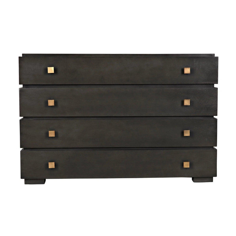 Hofman Wood Black Dresser Dressers LOOMLAN By Noir