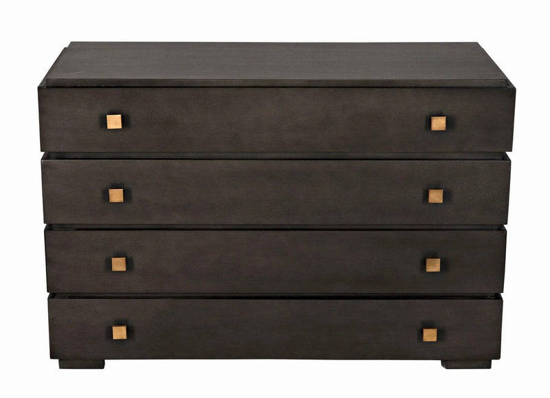 Hofman Wood Black Dresser Dressers LOOMLAN By Noir