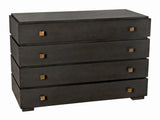 Hofman Wood Black Dresser Dressers LOOMLAN By Noir