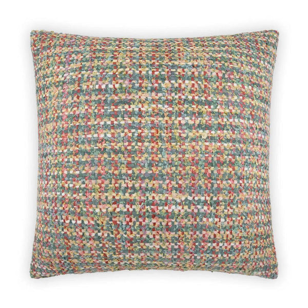 Holbein Multi Color Throw Pillow With Insert Throw Pillows LOOMLAN By D.V. Kap