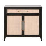 Holland Media Chest Solid Wood and Rattan Inlay Chests LOOMLAN By Essentials For Living