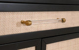 Holland Media Chest Solid Wood and Rattan Inlay Chests LOOMLAN By Essentials For Living