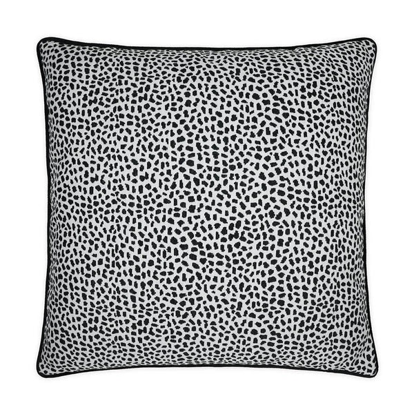 Hopper Animal Black White Large Throw Pillow With Insert Throw Pillows LOOMLAN By D.V. Kap