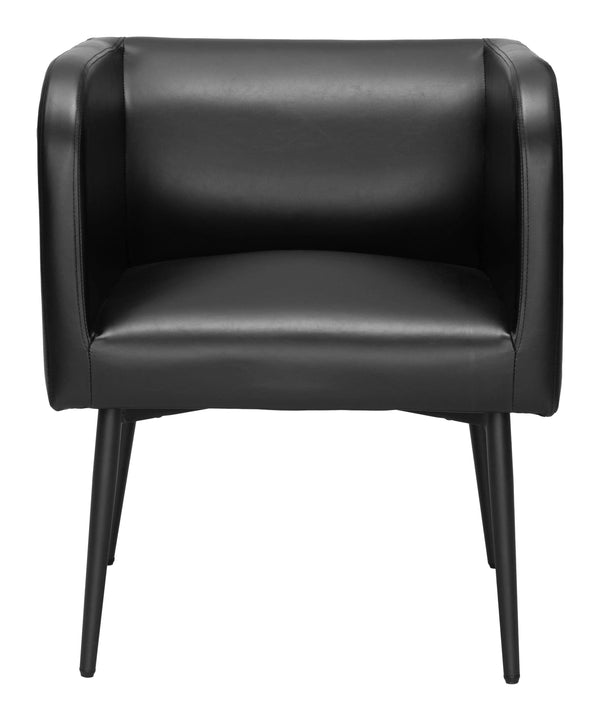 Horbat Leather Upholstered Dining Chair