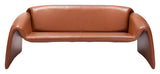 Horten Sofa Brown Sofas & Loveseats LOOMLAN By Zuo Modern