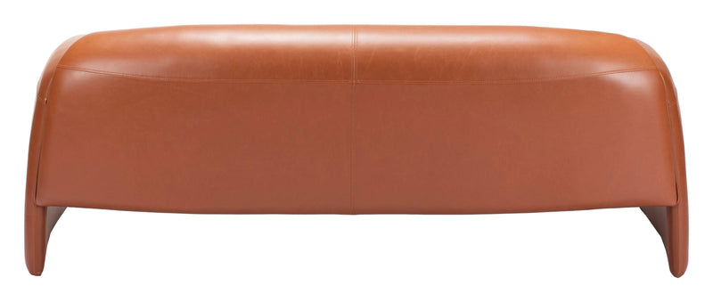 Horten Sofa Brown Sofas & Loveseats LOOMLAN By Zuo Modern