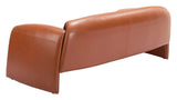 Horten Sofa Brown Sofas & Loveseats LOOMLAN By Zuo Modern