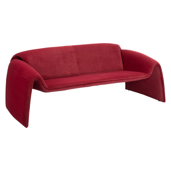 Horten Sofa Red Sofas & Loveseats LOOMLAN By Zuo Modern