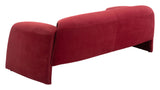 Horten Sofa Red Sofas & Loveseats LOOMLAN By Zuo Modern