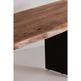 Howell Natural Wood and Iron Desk Home Office Desks LOOMLAN By Moe's Home