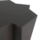 Hudson Cocktail Table Black Large Unique Coffee Table Coffee Tables LOOMLAN By Peninsula Home