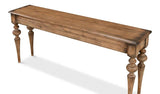 Hudson Console Table Brown Natural Finish Console Tables LOOMLAN By Sarreid