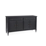 Hudson Wood Black Server Sideboards LOOMLAN By Bassett Mirror