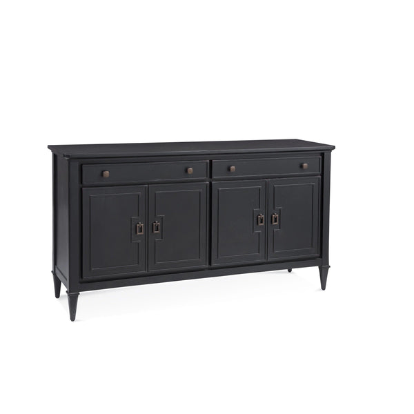 Hudson Wood Black Server Sideboards LOOMLAN By Bassett Mirror