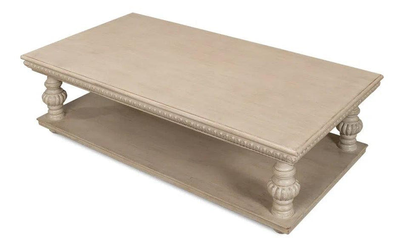 Hugo Cocktail Coffee Table Stone Grey Coffee Tables LOOMLAN By Sarreid