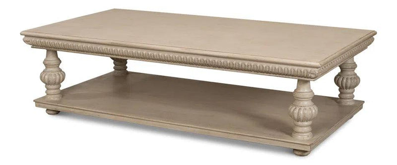 Hugo Cocktail Coffee Table Stone Grey Coffee Tables LOOMLAN By Sarreid