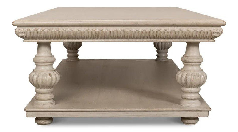 Hugo Cocktail Coffee Table Stone Grey Coffee Tables LOOMLAN By Sarreid