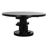 Hugo Dining Table, Hand Rubbed Black Dining Tables LOOMLAN By Noir