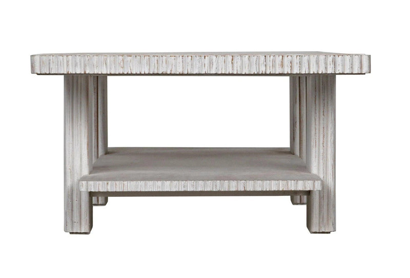 Humphrey Coffee Table, White Wash Coffee Tables LOOMLAN By Noir