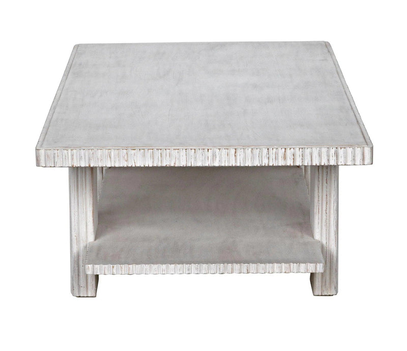 Humphrey Coffee Table, White Wash Coffee Tables LOOMLAN By Noir