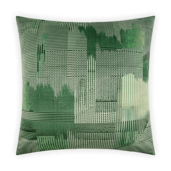 Hurley Green Green Throw Pillow With Insert Throw Pillows LOOMLAN By D.V. Kap