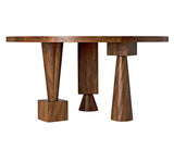 Hybrid Table, Dark Walnut Dining Tables LOOMLAN By Noir