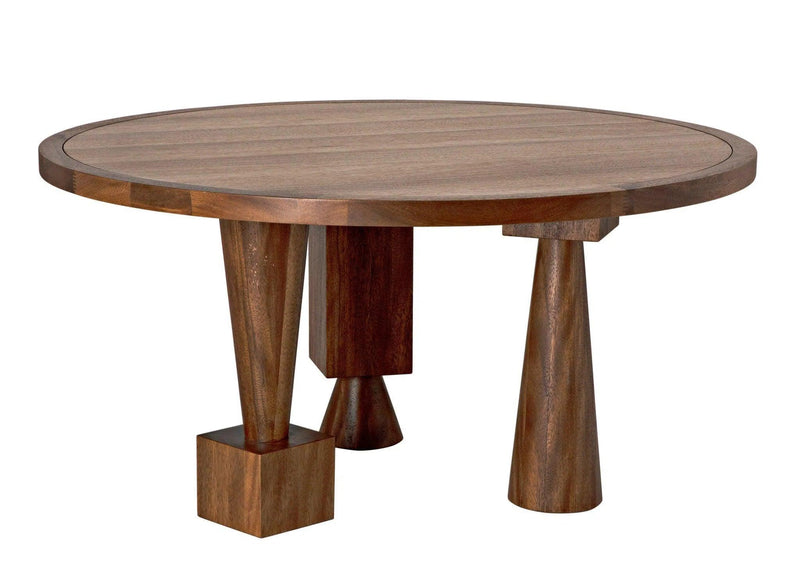 Hybrid Table, Dark Walnut Dining Tables LOOMLAN By Noir