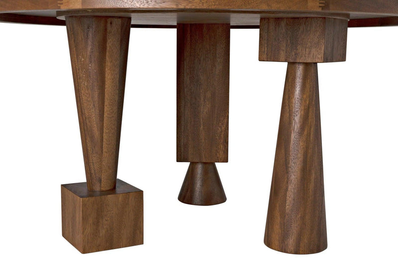 Hybrid Table, Dark Walnut Dining Tables LOOMLAN By Noir