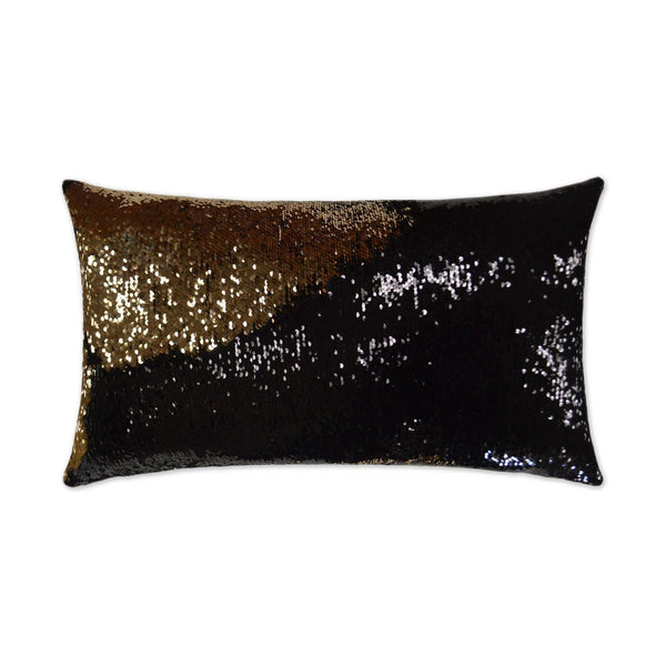 Hylee Lumbar Gold Throw Pillow With Insert Throw Pillows LOOMLAN By D.V. Kap