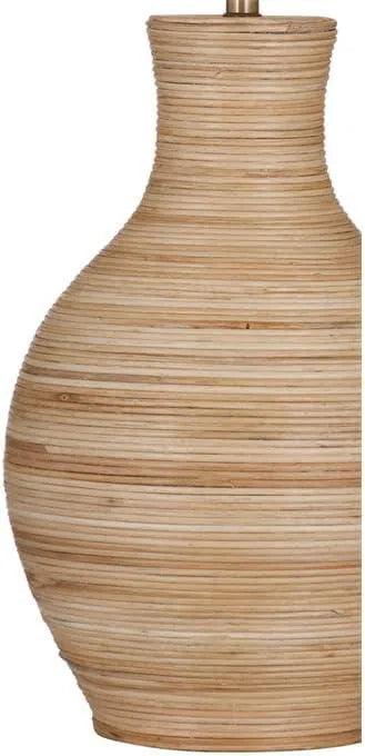 Ileene Natural Wood Table Lamp Table Lamps LOOMLAN By Bassett Mirror