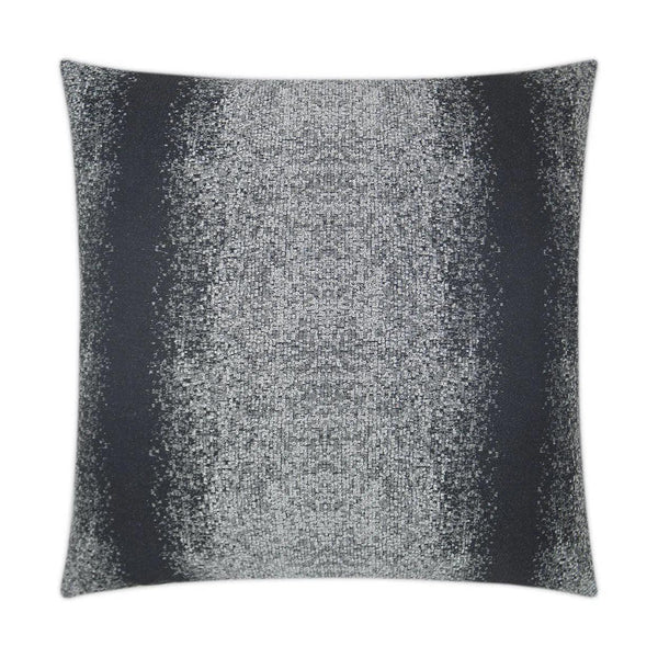 Illuminare Noir Black Throw Pillow With Insert Throw Pillows LOOMLAN By D.V. Kap