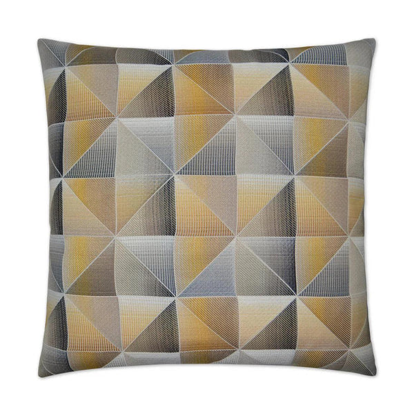 Immortal Yellow Throw Pillow With Insert Throw Pillows LOOMLAN By D.V. Kap