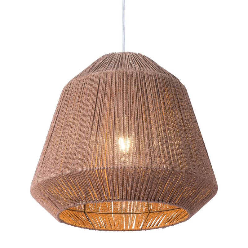 Impala Ceiling Lamp Brown Pendants LOOMLAN By Zuo Modern