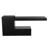 Impendeo Console, Black Steel Console Tables LOOMLAN By Noir