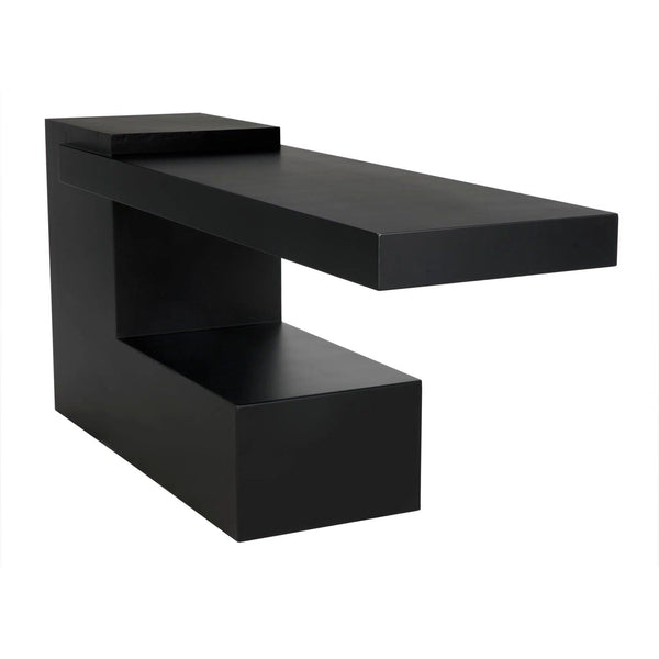 Impendeo Console, Black Steel Console Tables LOOMLAN By Noir