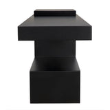 Impendeo Console, Black Steel Console Tables LOOMLAN By Noir