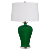 Imperial Green Table Lamp Table Lamps LOOMLAN By Currey & Co