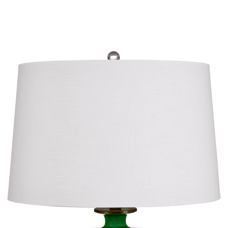 Imperial Green Table Lamp Table Lamps LOOMLAN By Currey & Co