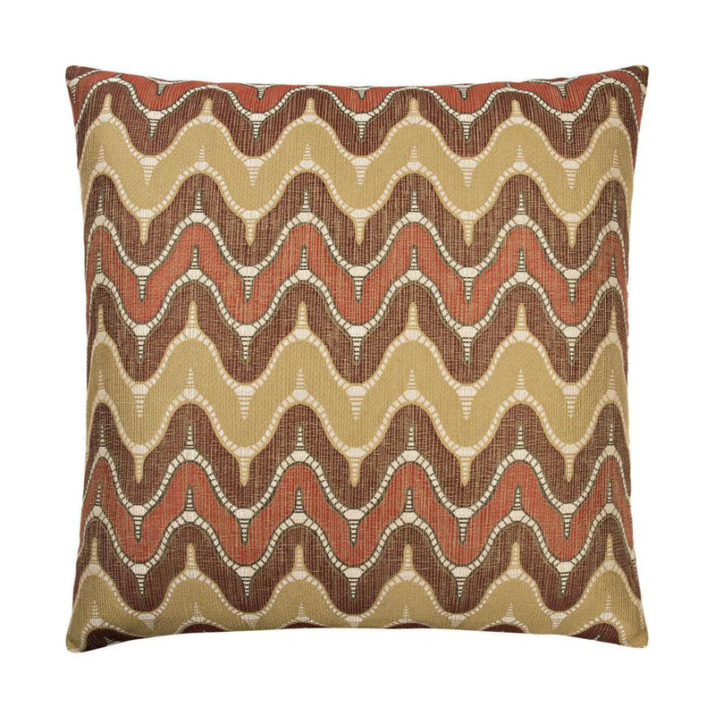 Impressive Spice Red Throw Pillow With Insert Throw Pillows LOOMLAN By D.V. Kap