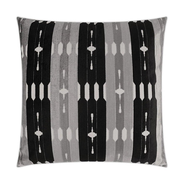 Industrious Black Throw Pillow With Insert Throw Pillows LOOMLAN By D.V. Kap