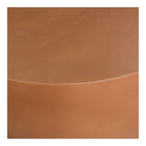 Insitu Terracotta Brown Round Side Table Side Tables LOOMLAN By Moe's Home