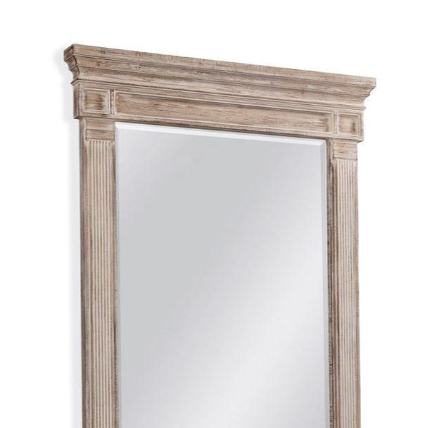 Ione Brown Vertical Floor Mirror Floor Mirrors LOOMLAN By Bassett Mirror