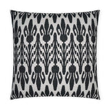 Ipsy Tuxedo Global Ivory Black Large Throw Pillow With Insert Throw Pillows LOOMLAN By D.V. Kap