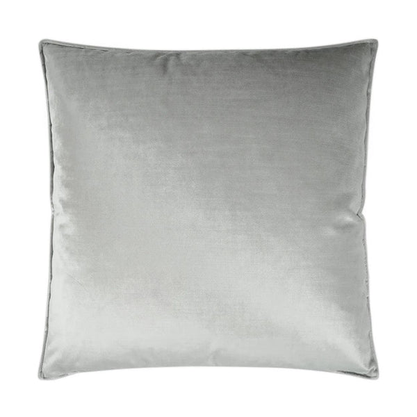 Iridescence Silver Throw Pillow With Insert Throw Pillows LOOMLAN By D.V. Kap