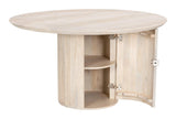 Izola Dining Table Natural Dining Tables LOOMLAN By Zuo Modern