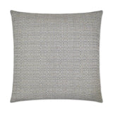 Jackie O Gunmetal Grey Throw Pillow With Insert Throw Pillows LOOMLAN By D.V. Kap