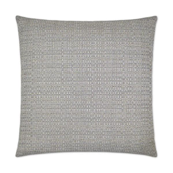 Jackie O Gunmetal Grey Throw Pillow With Insert Throw Pillows LOOMLAN By D.V. Kap