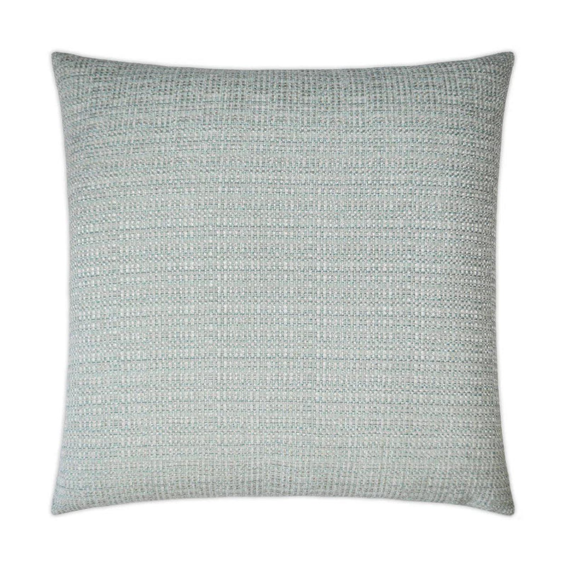 Jackie O Mist Grey Throw Pillow With Insert Throw Pillows LOOMLAN By D.V. Kap